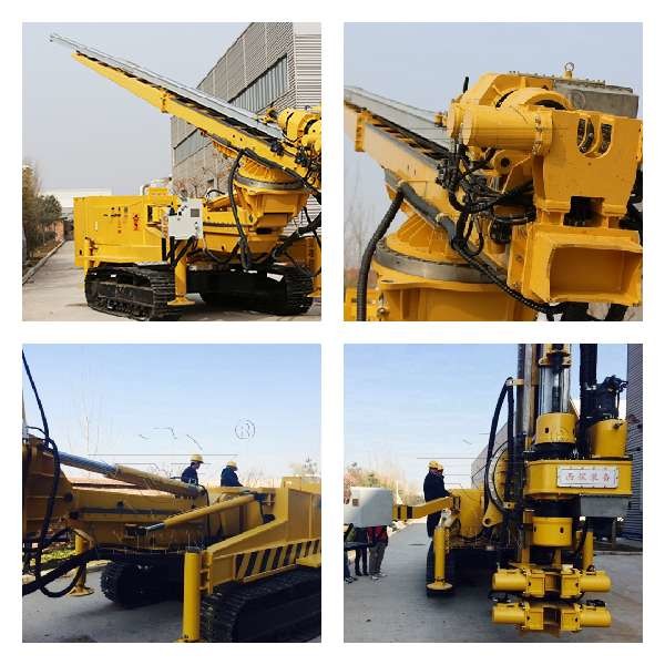 Large Rotation Torque and Long Travel Distance Engineering Exploration Drilling Rig for Dam Foundations in Kyrgyzstan