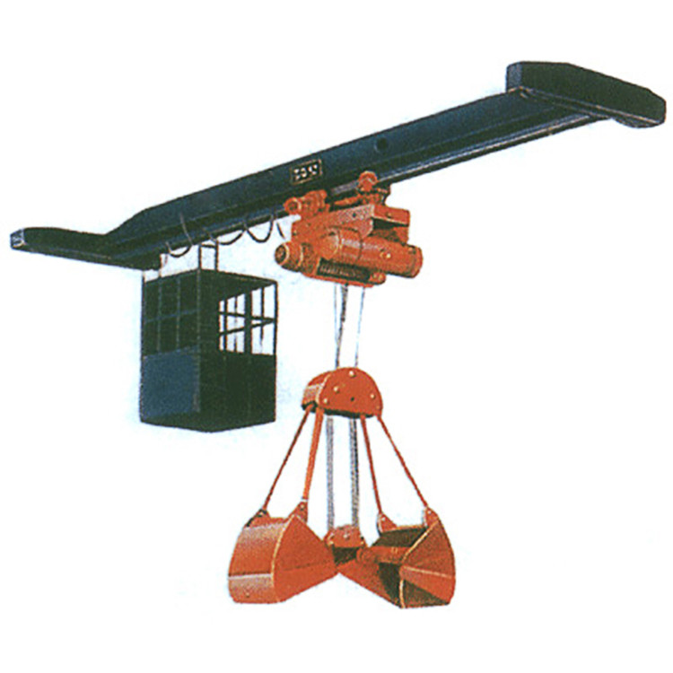 5Ton Single Beam Electric Overhead Grab Crane Remote Control