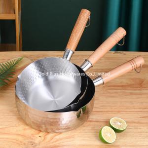 Wholesale Hot sale milk warmer butter milk pot stainless steel arabic coffee pot heat resistant silver color milk pot from china suppliers