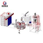 Cooler Box Large Hollow Products Rotary Moulding Machine / Rotational Molding