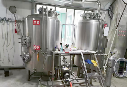 80mm Polyurethane Insulation 300L SUS 304 Conical Fermentor for Beer Fermentation