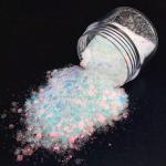 Shiny Metallic Glitter Powder Excellent Nail Art Effect with Rainbow Glitter