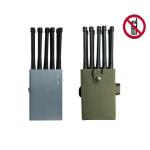 Mobile phone jammer 5G 10 Bands 10W GPS/WIFI Jammer with Car Charger Work 2.0+