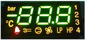 Wholesale Indoor SMD Seven Segment Display 0.39 Inch Three Digit With 30000 Hours Liftetime from china suppliers