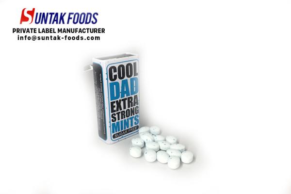 Peppermint Flavored Candy Cool Dad Extra Strong Mints For Father'S Day Gift