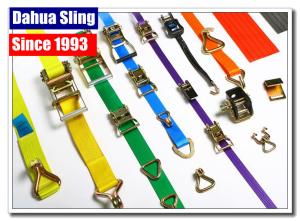Wholesale 2&quot; Ratchet Strap Webbing Belt Car Tie Down Straps With Buckle Water Resistant from china suppliers