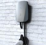 4.3'' LCD Screen Wall Mounted Electric Car Charger 7.2KW 32A