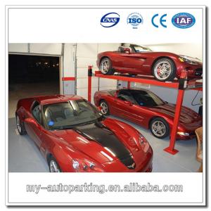 Wholesale 3.7 ton Double Four Post Lift 4 Post Parking Lift from china suppliers