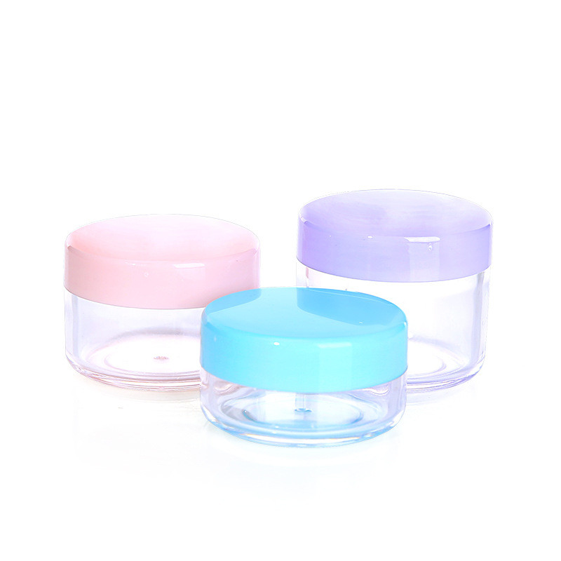LinDeer Clear Face Cream 5ml Cosmetic Cream Jar Refillable Durable