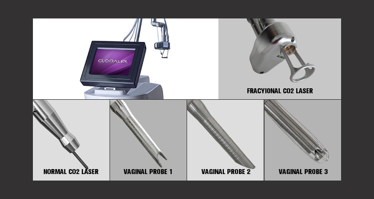 10600nm CO2 Fractional Laser Machine For Removal Acne Wrinkle Skin Rejuvenation