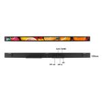 120cm Supermarket Shelf Edge Stretched Bar LCD Display