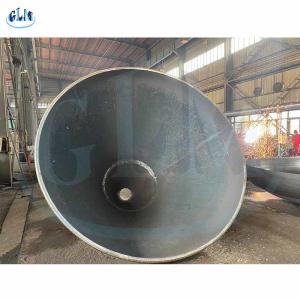 Wholesale 2mm 89mm ASME Project Conical Tank Heads Stainless Steel Dished GB from china suppliers