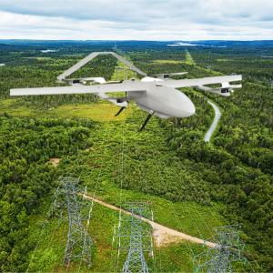 Wholesale HX330PRO Industrial Drone 3200mm Wingspan Length Load 3KG Package 2Hours VTOL Delivery Drone from china suppliers