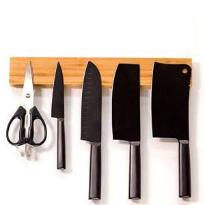 Wholesale Sample Lead Time 2-3 Days Strong Neodymium Magnet Bamboo Magnetic Knife Strip / Bar from china suppliers