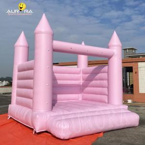 Wholesale Pink Inflatable Wedding Bouncy Castle PVC Tarpaulin Adult Jumping Castle Bounce House from china suppliers
