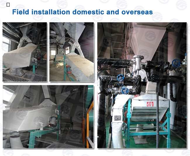 10TPH 20T/H FSJZ Feed Mill Machine SS Vibro Sifter Sieves For Making Feed