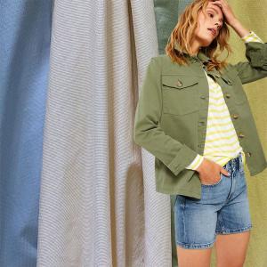 Wholesale 141gsm Yarn Dye Cotton Jacquard Fabric Muslin Cotton Fabric Medium Weight from china suppliers