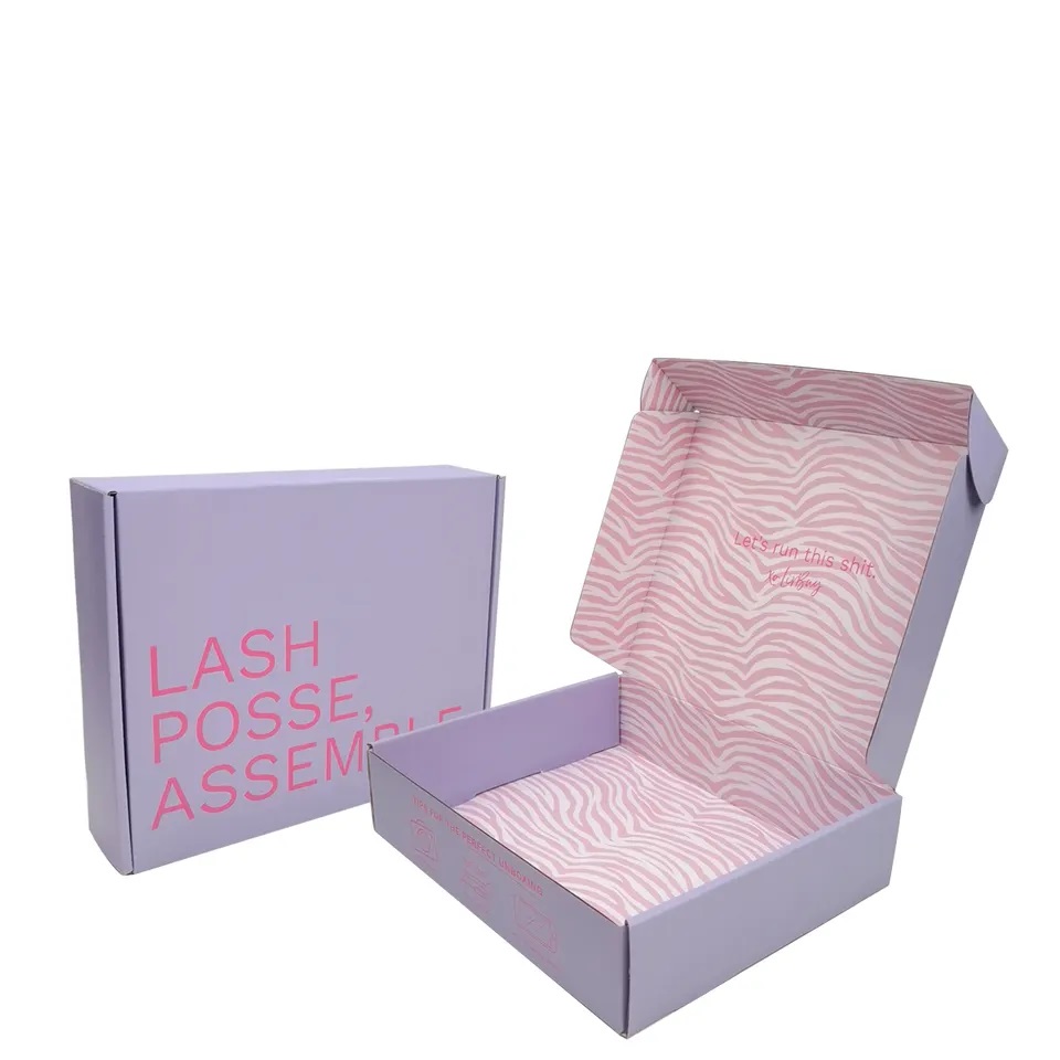 Apparel Underwear Shoes Mailer Box with Customized L*W*H cm and Recycled Materials