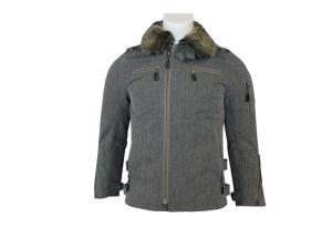 Wholesale 280 GSM Twill 2/1 60% Polyester 40% Cotton Winter Motorcycle Suit With Liner Lamb Fur from china suppliers