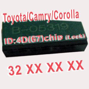 Wholesale 4D 67 Duplicable Chip 32XXX Car Key Transponder Chip for Toyota / Camry / Corolla from china suppliers
