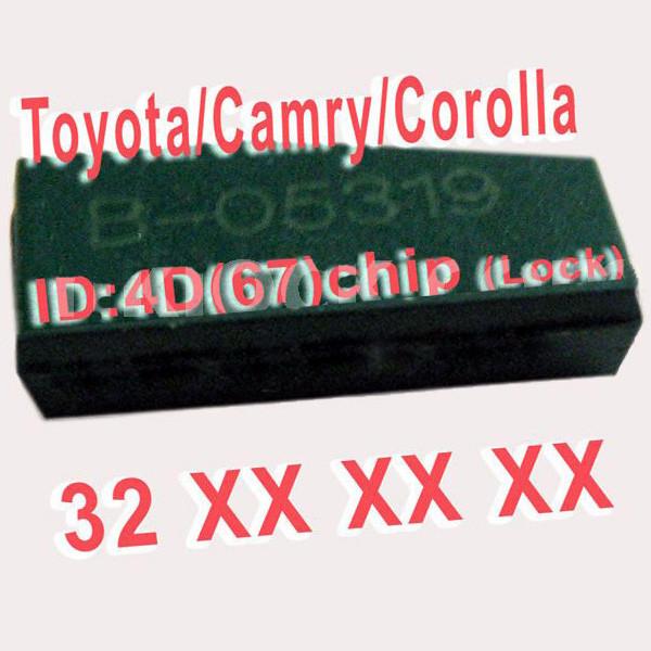 4D 67 Duplicable Chip 32XXX Car Key Transponder Chip for Toyota / Camry /