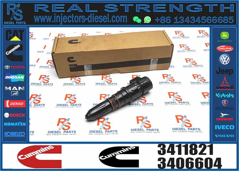 3411821 OE quality Brand New Diesel Common Rail fuel Injector Assembly 3411821 for C-ummins M11 Engine