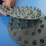 OEM Die Steel Shower Nozzles 40 to 70 A Custom Silicone Parts