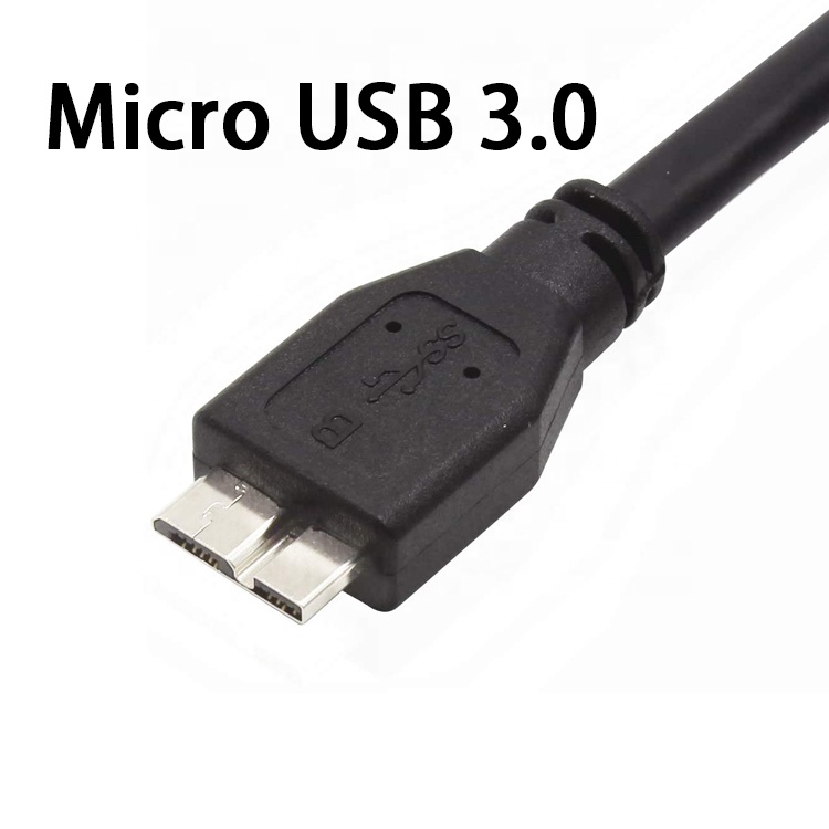 High Speed 5Gbps Data Charging USB 3.0 Micro B Cable for External Hard Sdd Hdd