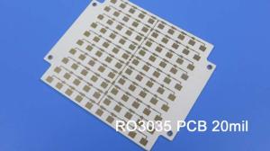 Wholesale RO3035 20mil 0.508mm DK3.5 RF PCB Board For Direct Broadcast Satellites from china suppliers