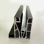 Modern Aluminum U Channel Glass Railing Customized Frameless Glass Balcony