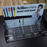 PVC Nail Polish Display Stand Foam Board Cosmetic Nail Polish Display Rack