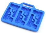 Silicone manufacturer Silicone mold 6 cups hand gun shape Silicone ice mold SB
