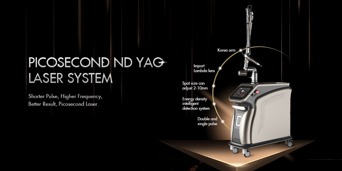 Professional vertical q switched nd yag laser Remove Spots Chloasma Removal picosecond laser tattoo removal machine