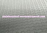 FLAT / CRIMPED Gray Inconel Knitted Metal Mesh Plain Weave Wire Diameter 0.008 -