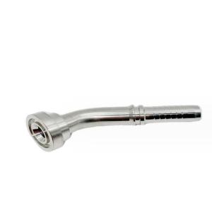 Wholesale 1/4&quot; Stainless Hydraulic Hose Flange Fittings 6000 Psi 45 Elbow from china suppliers
