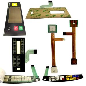 Wholesale Customized PET Membrane Switch For Home / Industrial / Medical from china suppliers