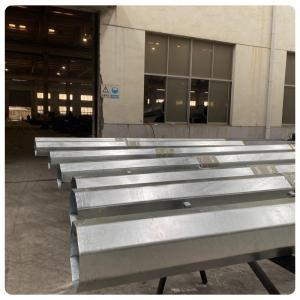 Wholesale Philippines NEA Standard Hot Dip Galvanized Steel Tubular Pole Thickness 2.5-4mm from china suppliers