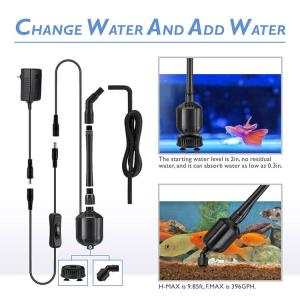 Wholesale Hygger Electric 396GPH Aquarium Power Gravel Cleaner from china suppliers