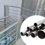 Mirror 8K 310S Stainless Steel Welded Pipe Round For Stair Construction
