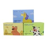 Fashionable Custome Design Facial Cotton Tissue Wipes Logo Acceptable