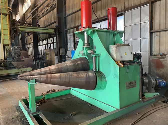 Customized Steel Cone Segment Tank Heads Normalized Heat Treatment