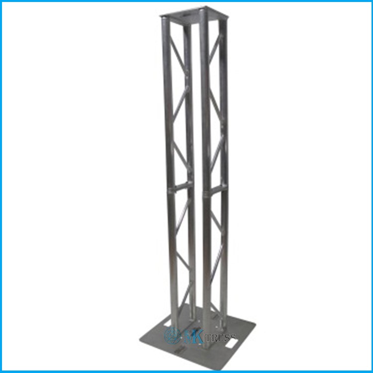 Aluminum Alloy Truss System Base Plate for Square Ground Support Structure Solution