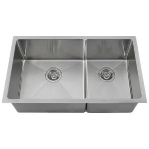 Wholesale 220mm Satin Undermount Stainless Steel Kitchen Sink 18 Gauge from china suppliers