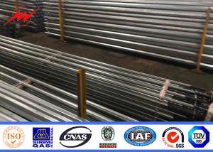 Wholesale High Voltage Hot Dip Metal Light Pole For Electrical Transmission , 90 Feet Length from china suppliers