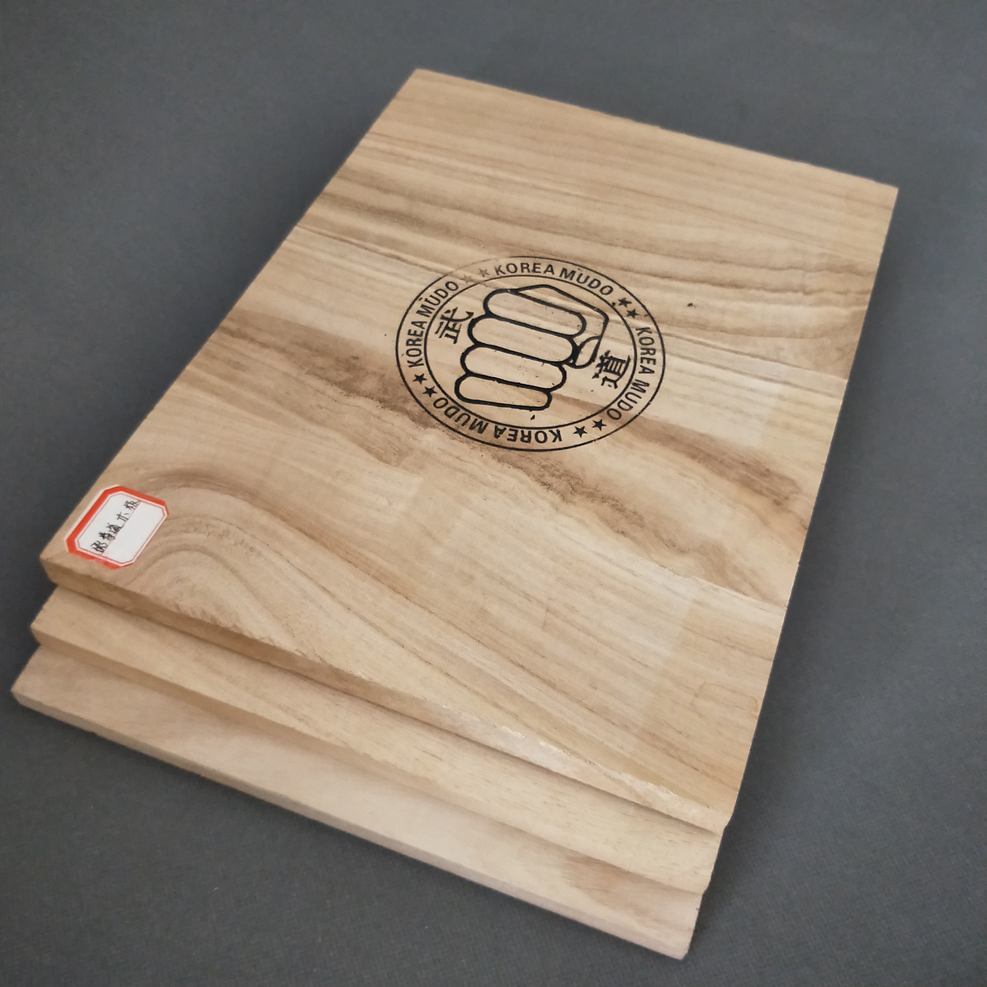 Natural Color Paulownia Taekwondo Breaking Board For Sport Equipment