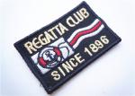 Rubber Embroidered Clothing Patch Uniform Sew On For Badges