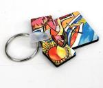 T Shirt Car Keychain Dye Sublimation Blanks Thermal Transfer Printing