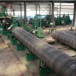 Q345 Q245B DN200 Black Welding Spiral Large Diameter Thick Wall Carbon Steel