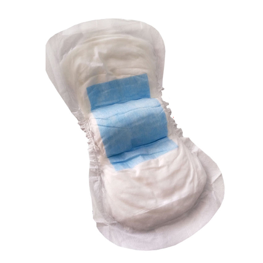 Soft Non-woven Disposable Maternity Net Surface Sanitary Pad for Heavy Flow Days