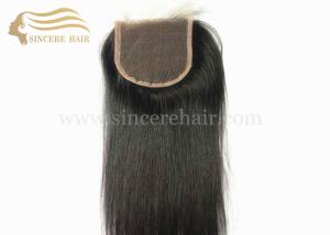 Wholesale Fashion Hair Products, 18&quot; Natural Black Straight Virgin Remy Human Hair Clouser Extensions For Sale from china suppliers